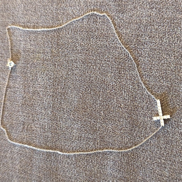 Cross ring and necklace set - Picture 3 of 3